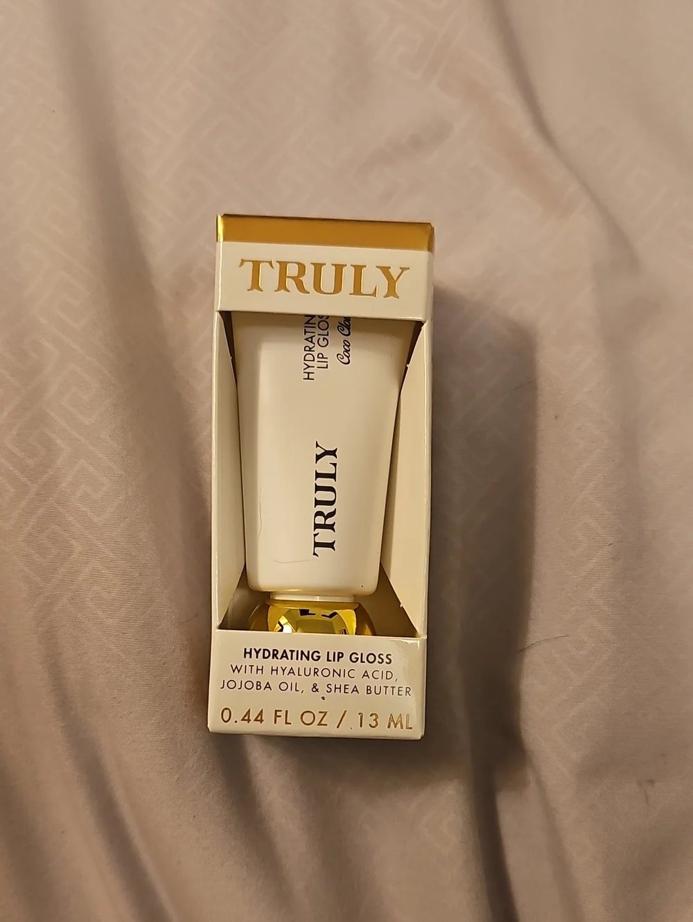 NIB TRULY Hydrating Lip Gloss - Coco Cloud